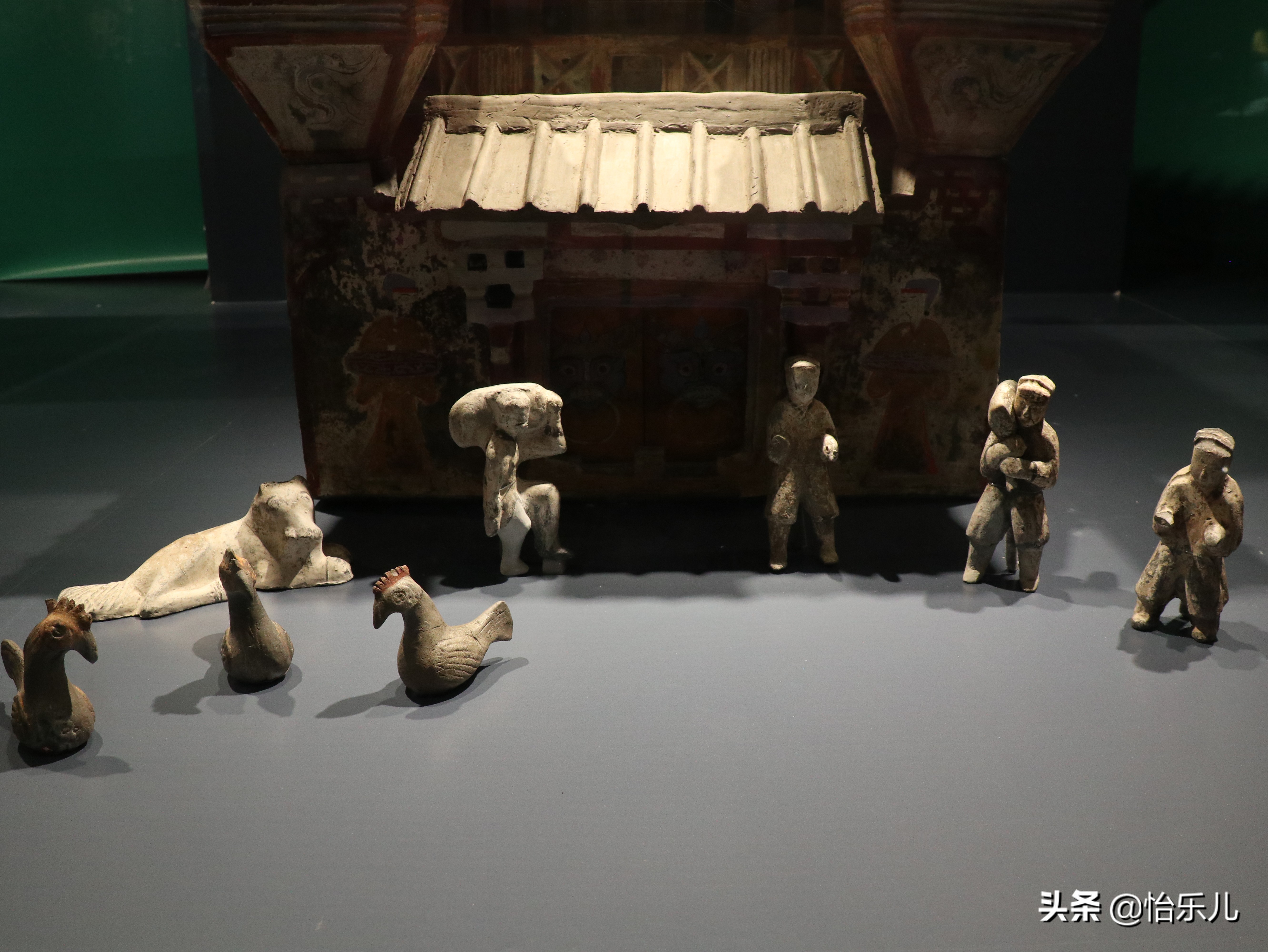 汉代风格房子,汉代二层别墅的建筑外观