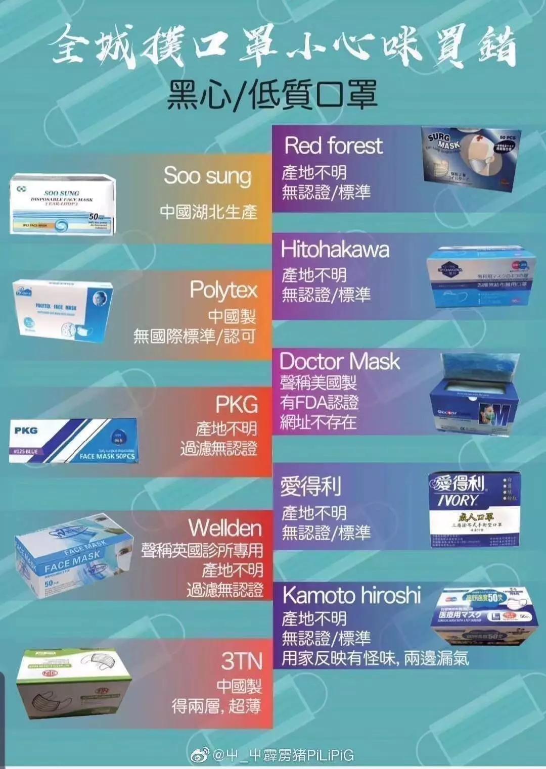 央视曝光的假口罩,曝光的假冒口罩