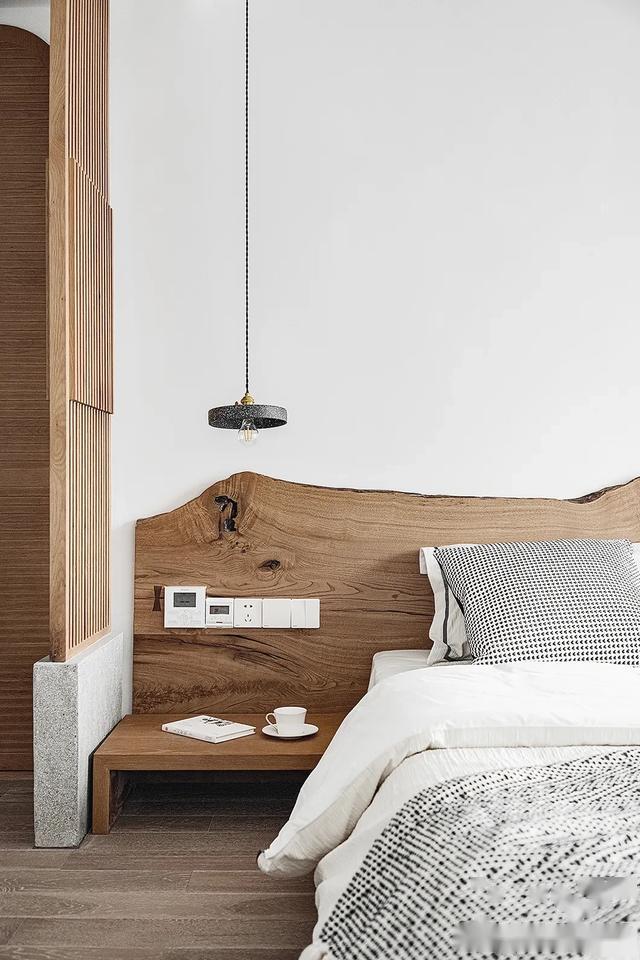 原木风吊顶效果图客厅简约,简约原木风