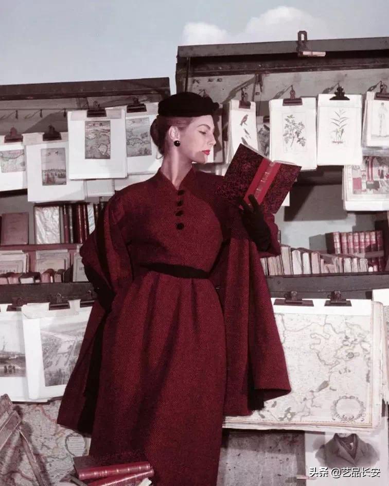 最具风情的复古美人,镜头下的少女仙气十足太美了