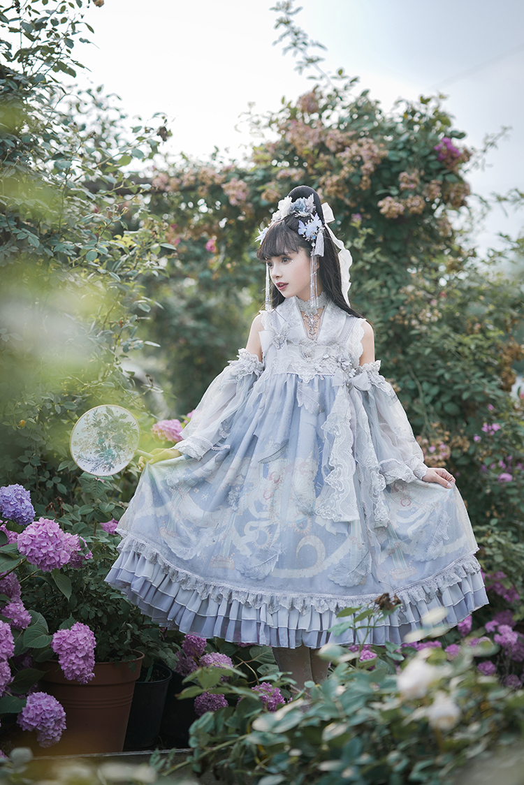 宫廷小红帽lolita测评,琉璃春镜lolita测评