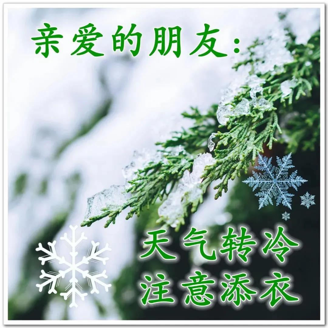 早安正能量句子带图片大雪,大雪天早安语图片