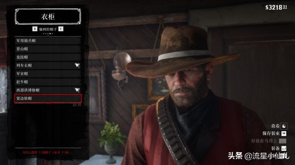 荒野大镖客捡的帽子怎么保存,荒野大镖客打掉三个人的帽子