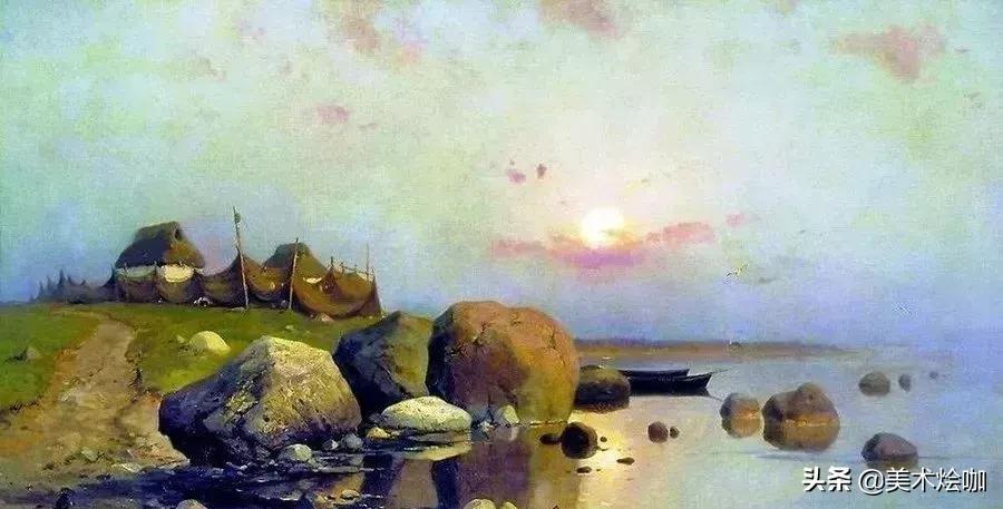 俄罗斯画家的风景油画,俄罗斯画家的油画艺术美到极致