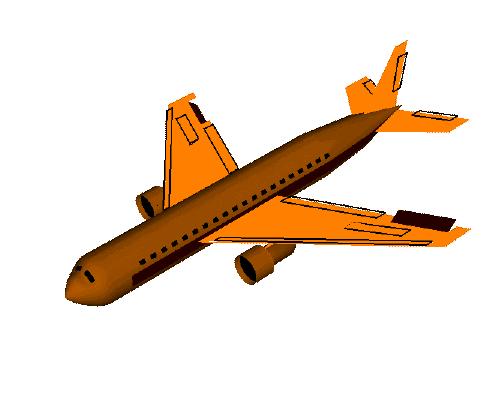 3d立体飞机飞行过程图解,飞机是怎么飞行的3d原理动画