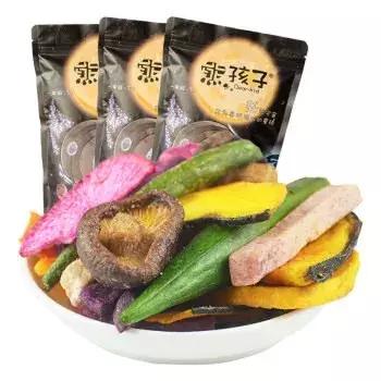 三只松鼠蔬菜水果干,最火爆商品零食三只松鼠