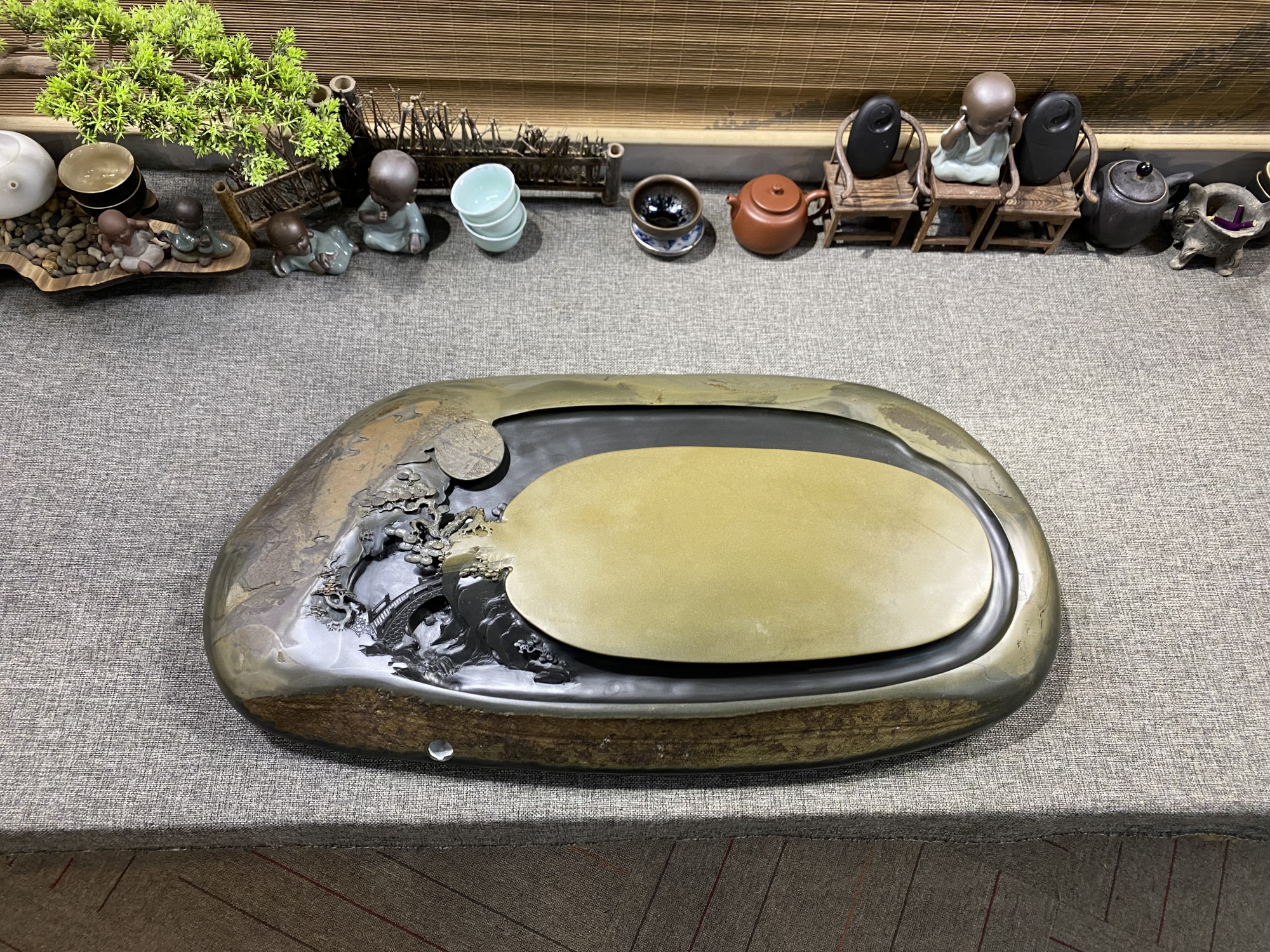 茶盘黑檀木金丝楠木,金丝楠木和黑檀木哪个适合做茶盘