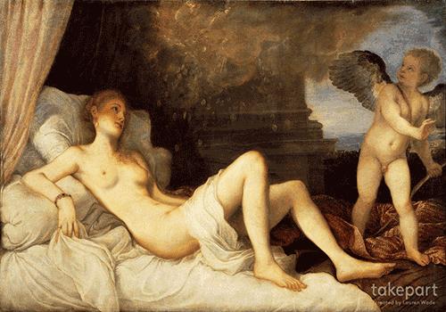 当世界名画里的女人们试图减肥…