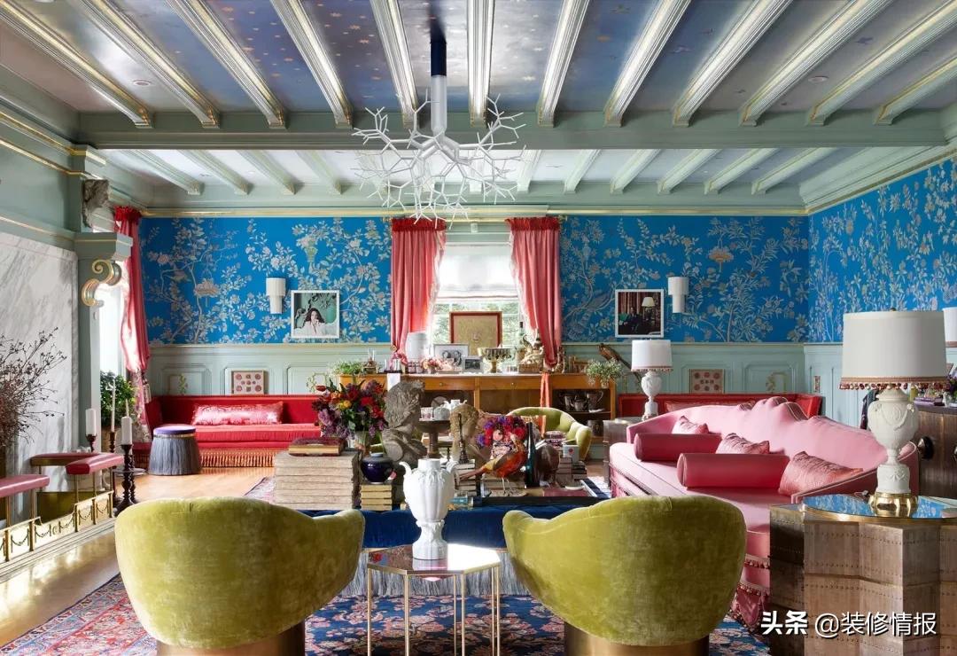 最美十款墙布,100种墙纸设计