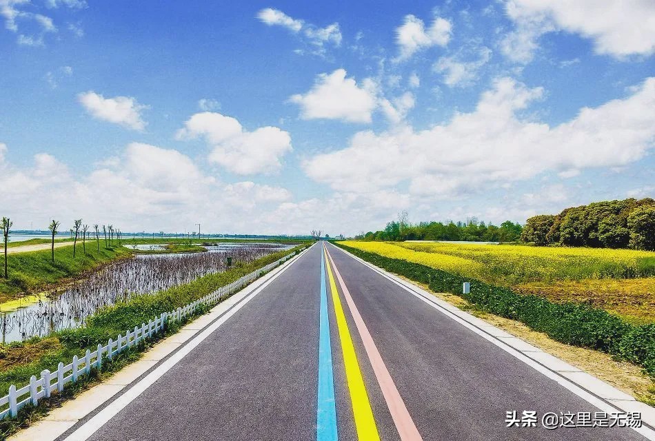 无锡网红打卡地彩虹跑道,无锡古运河健身步道