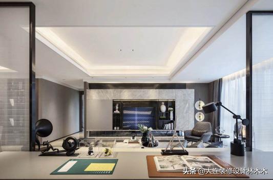 大连融创海逸长洲88平装修多钱,装修183平设计案例融创海逸长洲