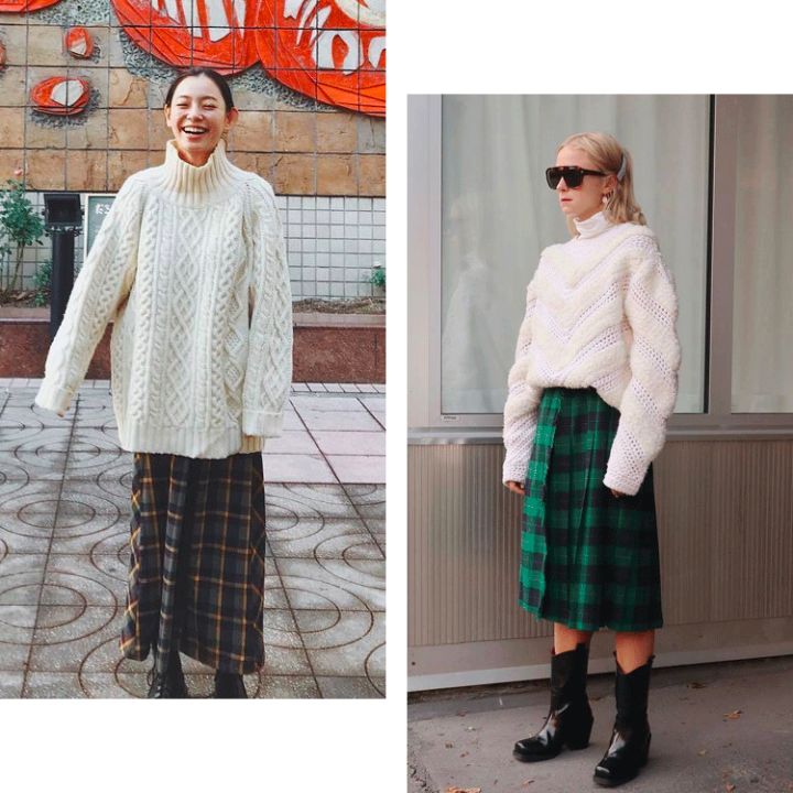 毛衣买多重的版型最好,哪种款式的毛衣比较百搭