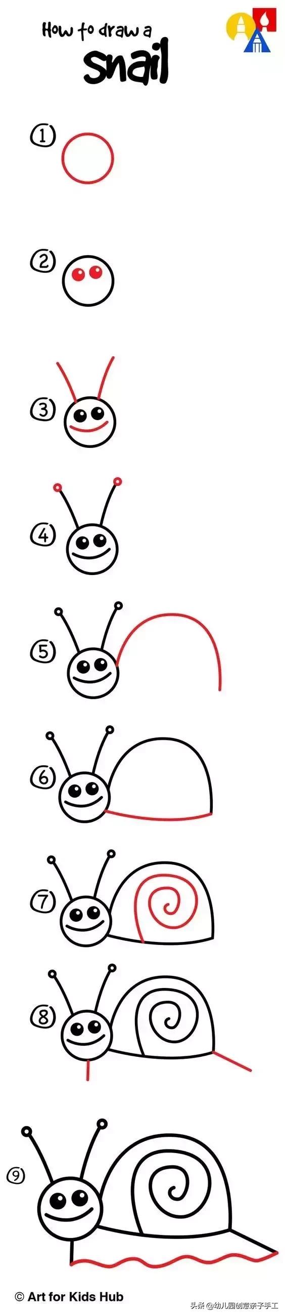 昆虫记里面有什么昆虫简笔画,幼儿简笔画昆虫大全最简单带颜色