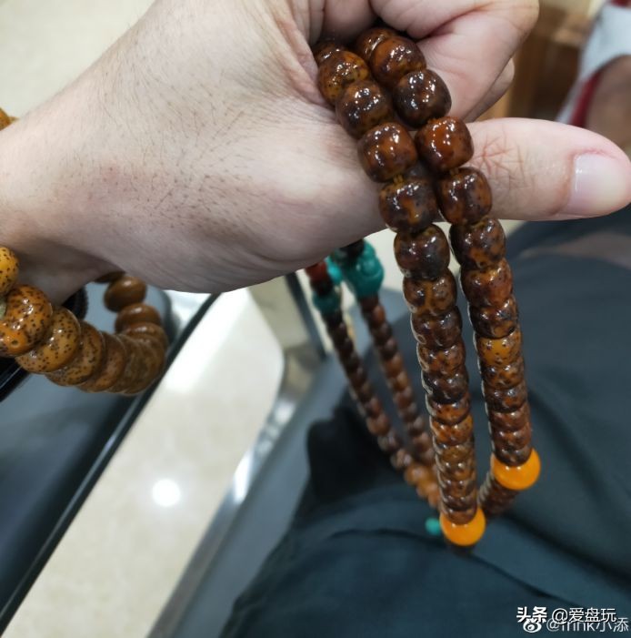 强迫症凤眼菩提,玉化星月盘玩后的效果