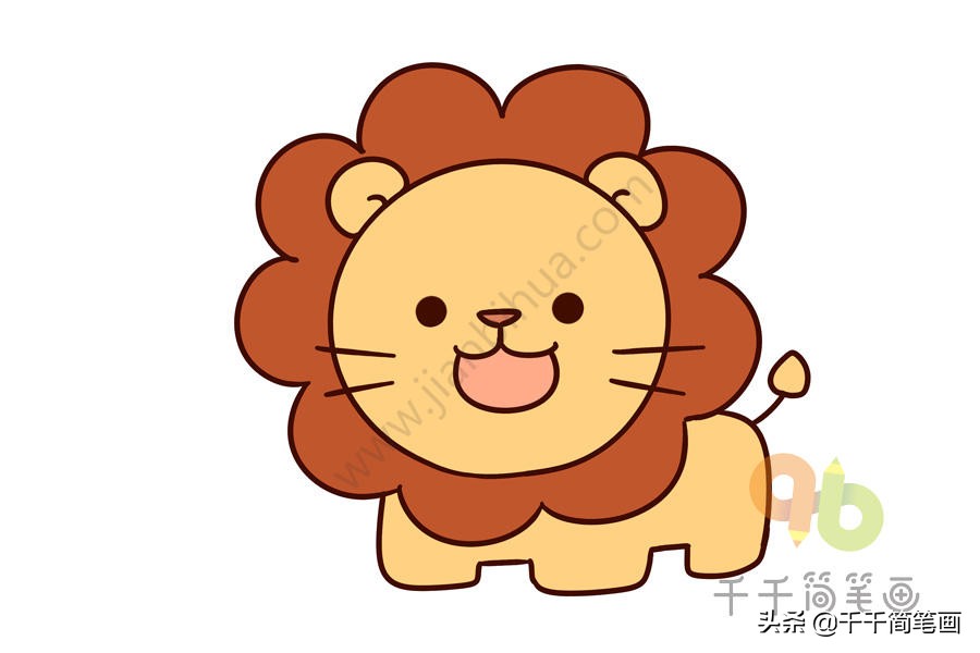 动物园里的动物简笔画简单又好看,各个国家的国宝动物小学生简笔画