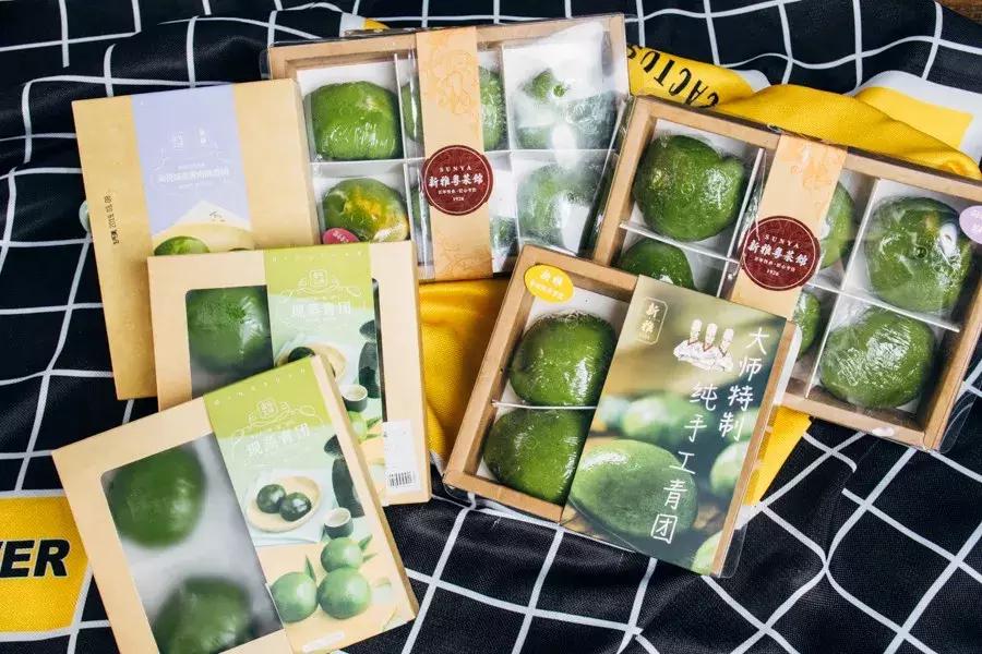 这两家朴实的青团,秒掉了市面上各种作妖对手...