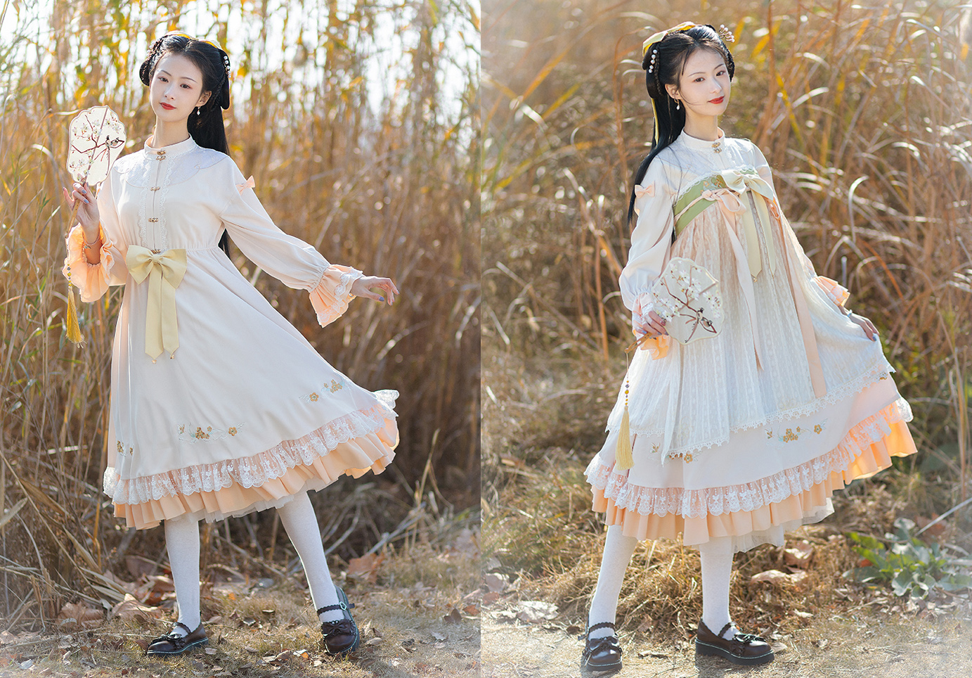 汉服汉元素童装,汉元素洛丽塔服装设计