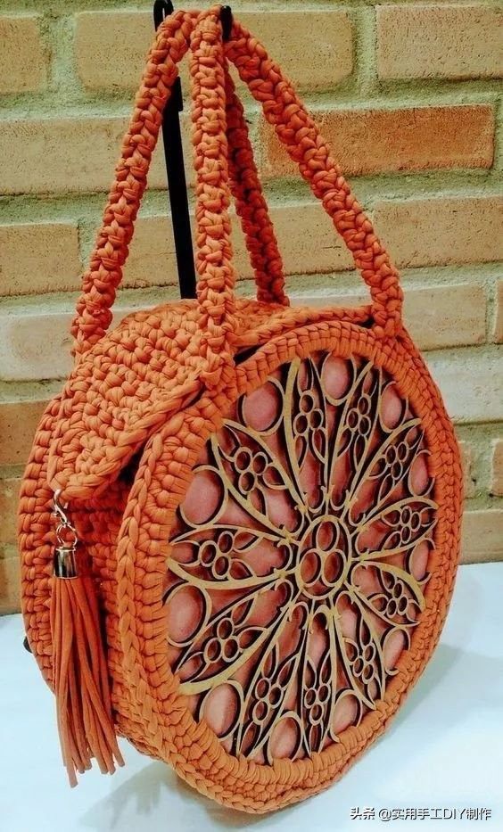 各种圆包包的钩织教程,多种漂亮包包的钩织图解