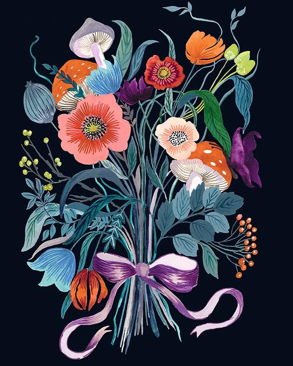 水彩渲染画建筑效果图,水彩平涂画