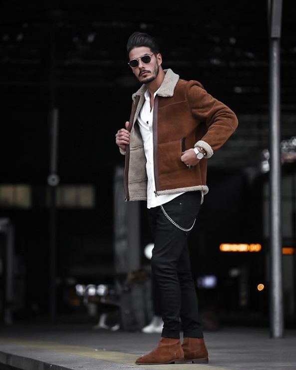 型男必备男士真皮潮流马丁靴,型男通勤靴子