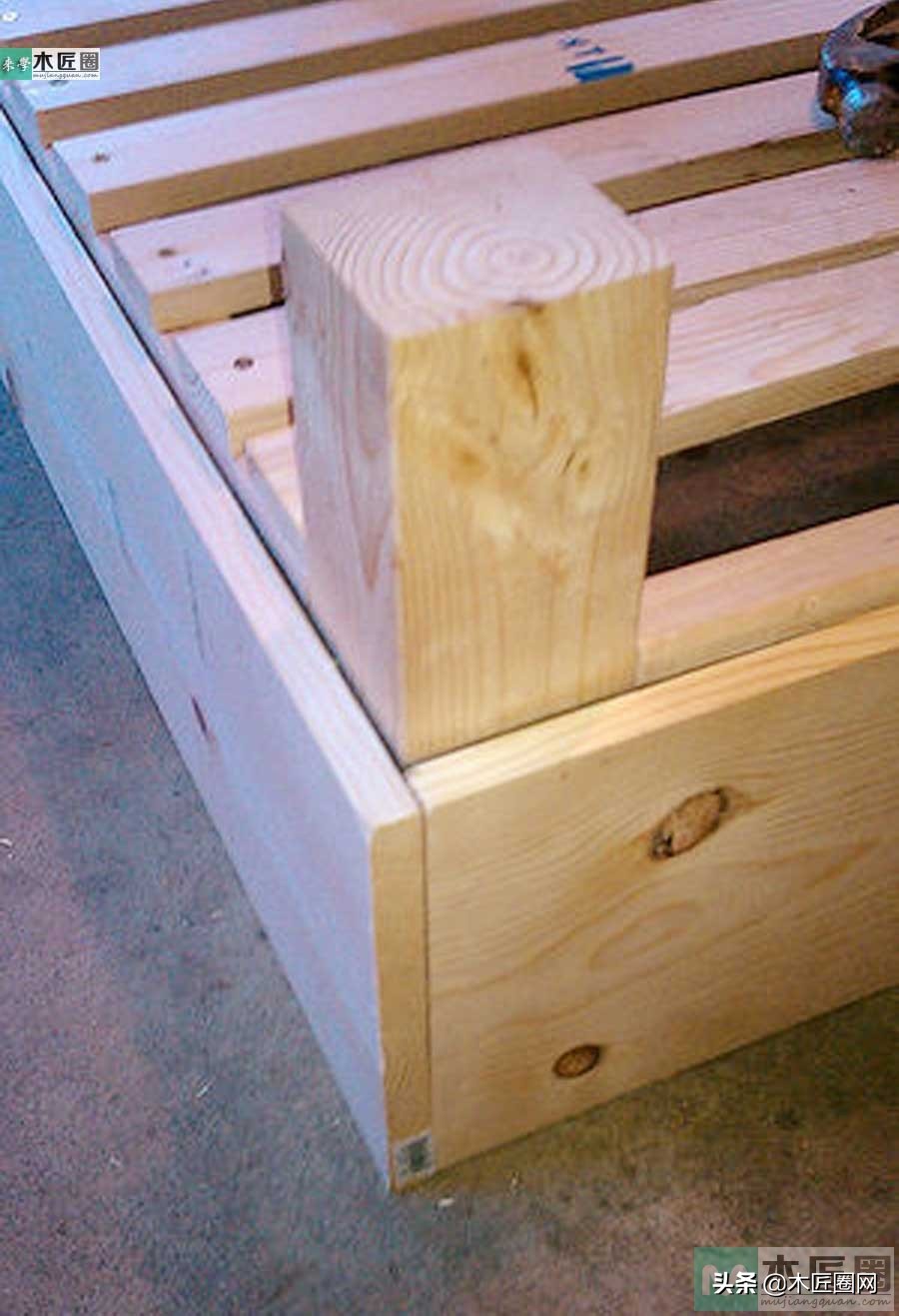 手工实木家具制作床,家具制作学习