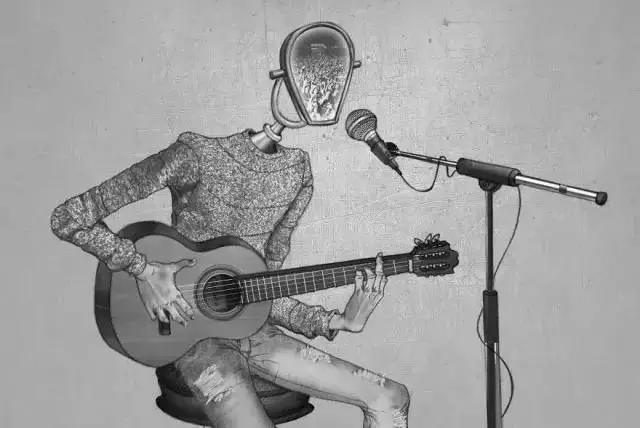 暗黑风格绘画人物素描,暗黑系插画100幅