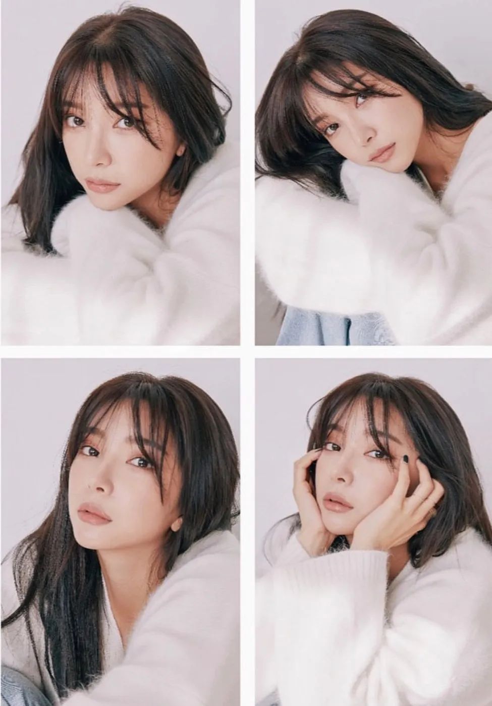 3款不挑脸型的刘海，又美又精致，自己动手就能剪