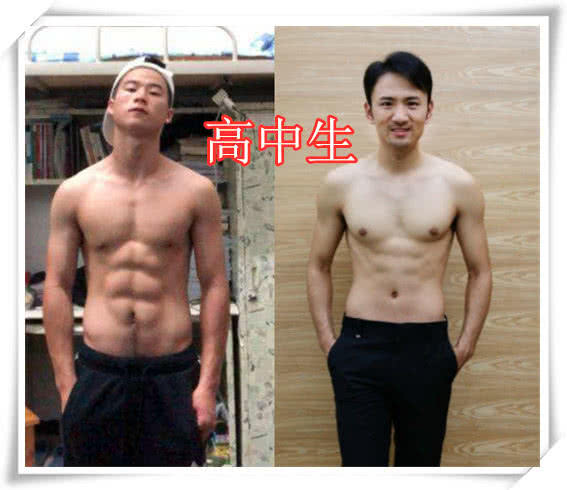 同样是秀腹肌，小学生VS中学生，网友：大学生的也太真实了吧！