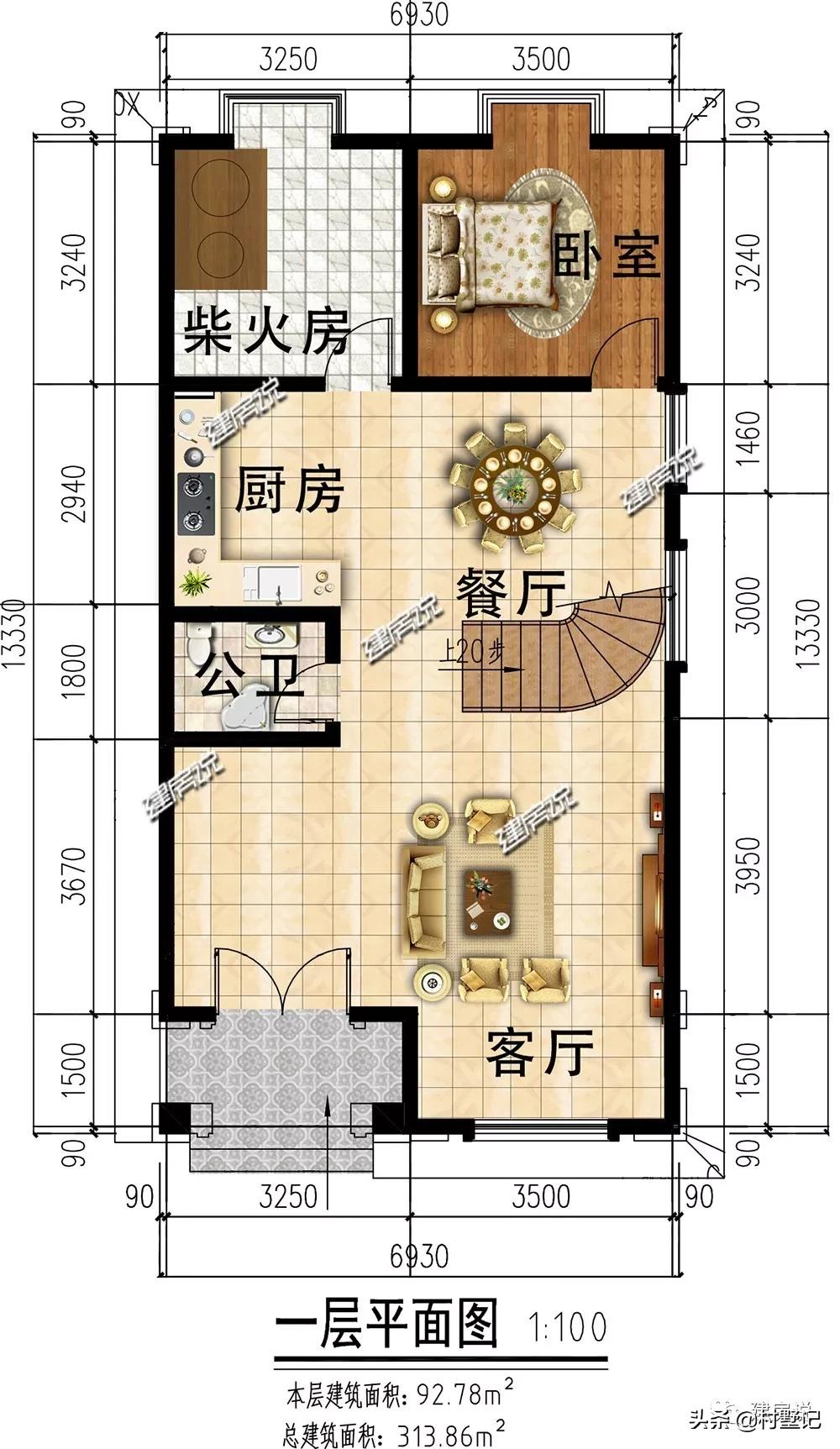 占地528平五层顶级绝美别墅,500平独栋别墅无电梯多少钱