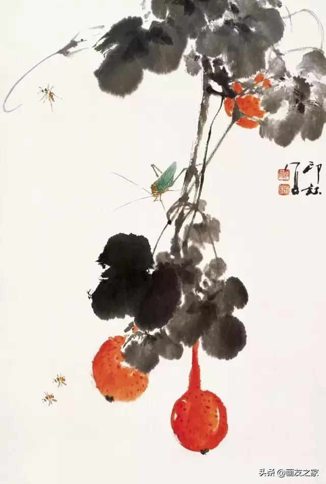 100幅国画花鸟作品,国画名家经典花鸟40幅一次看过瘾