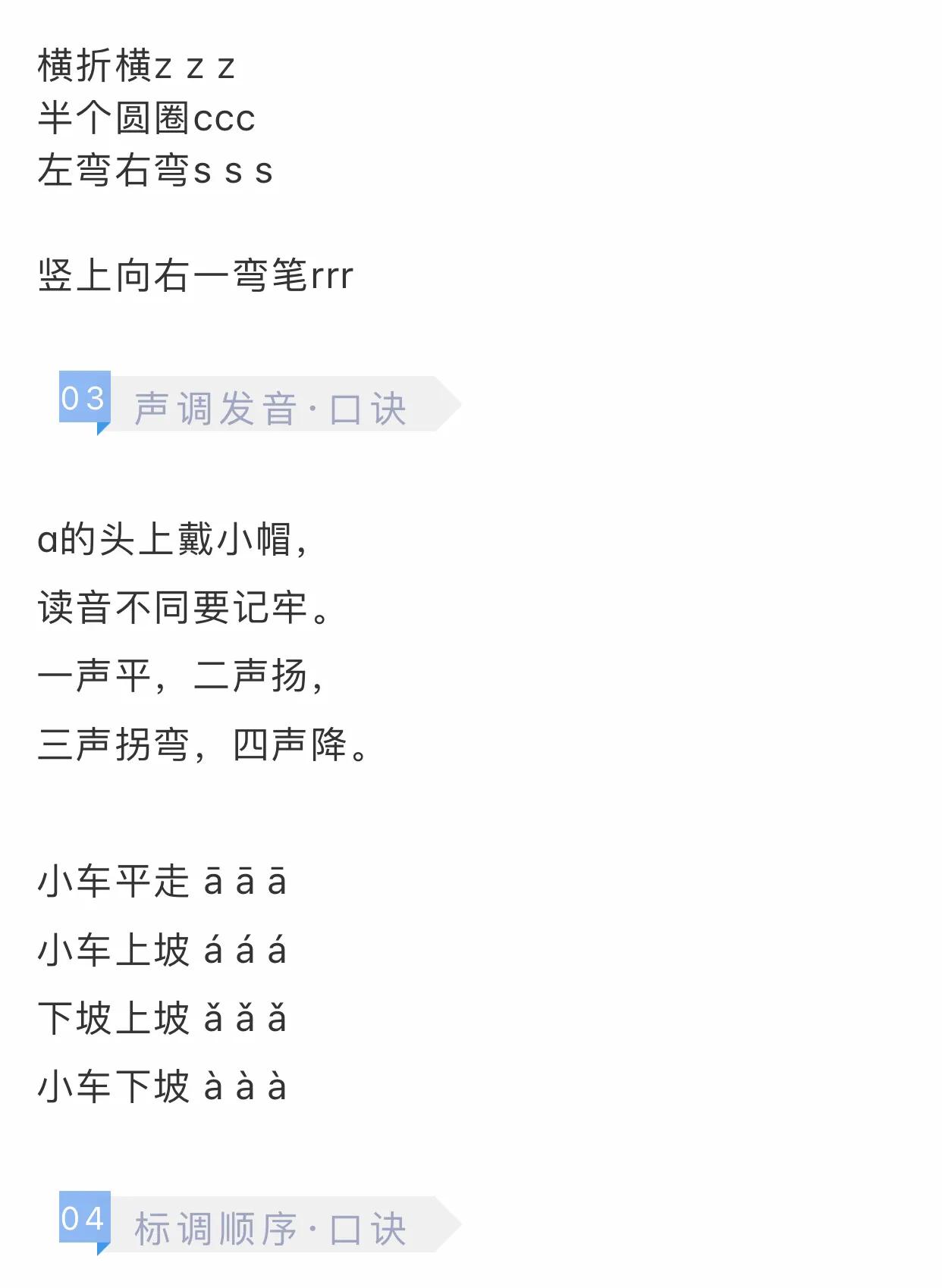 汉语拼音正确写法笔顺分布图,四线三格汉语拼音书写笔顺