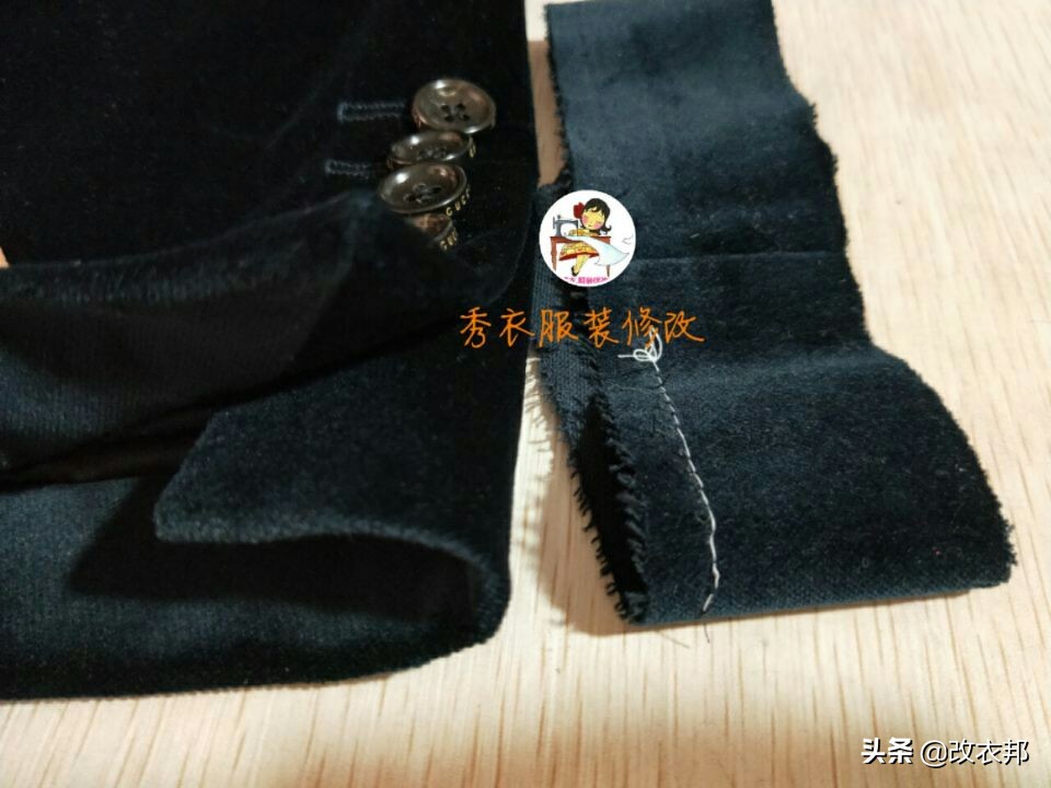 男士西服袖子长怎么办,西服袖子长了改短的针法