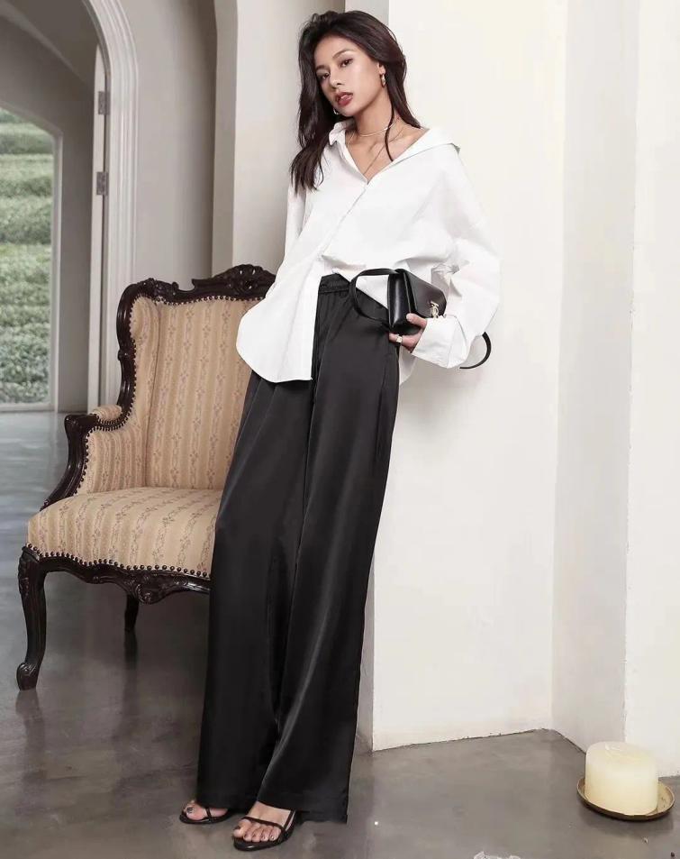 云朵空气棉立体阔腿裤,显高显瘦又便宜的云朵裤