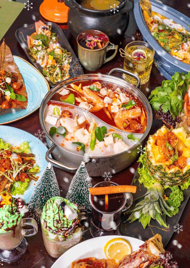 8元/锅!开在W酒店旁边的「泰国皇室料理」,“圣诞锅”涮海鲜