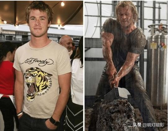 为了拍电影长胖的五位明星,为漫威电影改变身材的演员