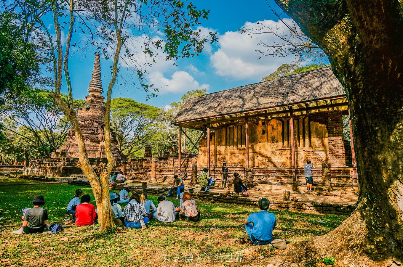 泰国千年古城大城府,泰国吴哥窟和柬埔寨吴哥窟