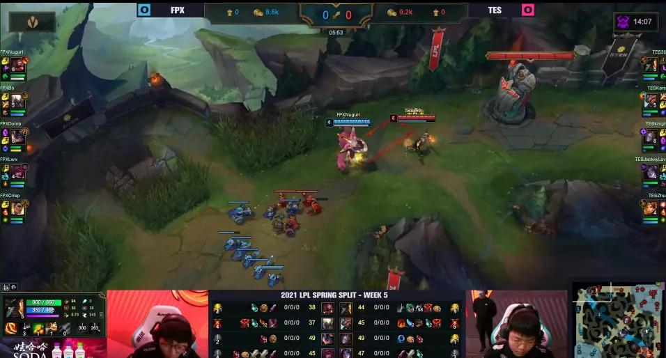 fpx2-10翻盘,fpx豪取六连胜