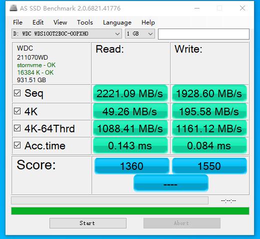 西部数据sn550散热,西部数据sn5501t