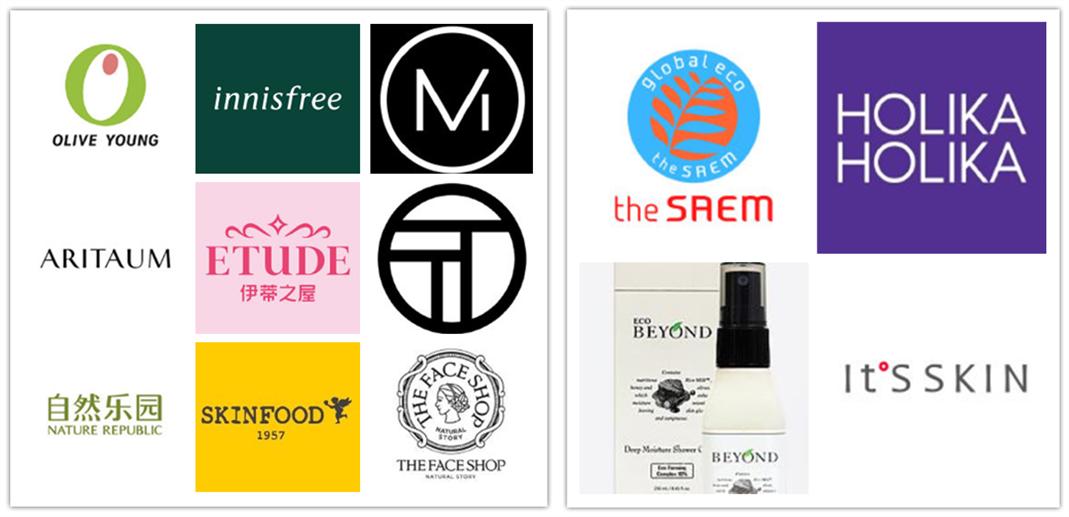 韩国知名化妆品店,韩国化妆品连锁店品牌大全