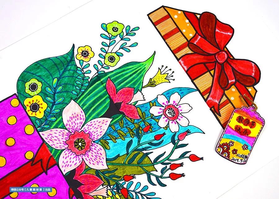 立体圣诞贺卡手工简画,画儿童简单新年贺卡手工