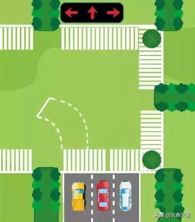 左转弯在待转区变红灯了还能走吗,左转弯待转区绿灯可以走吗