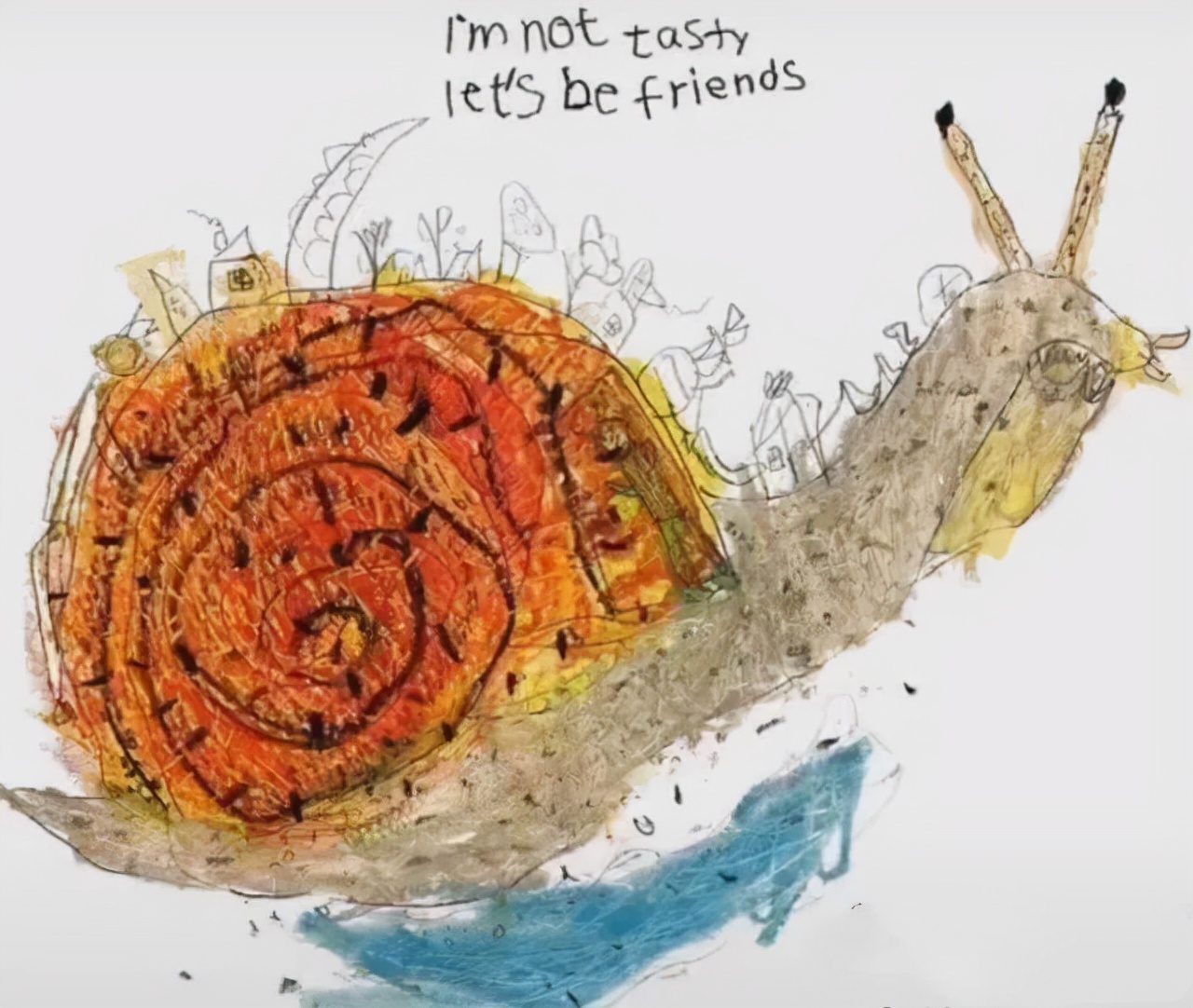 奇思妙想创意儿童画绘画作品欣赏,奇思妙想创意儿童画绘画作品