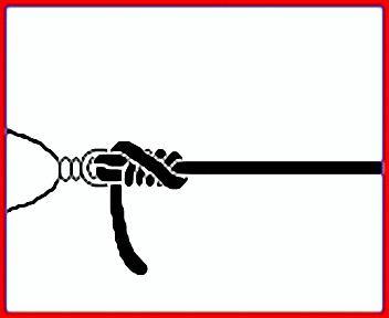 最省线的鱼钩的绑法图解,最常用的鱼钩绑法特别快速又牢固