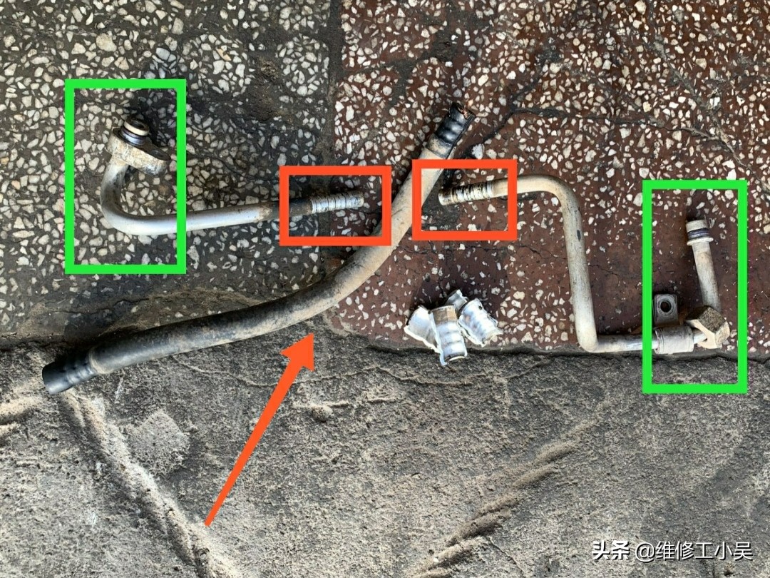 空调修理师傅泄漏氟利昂,汽车空调管道漏氟维修多少钱