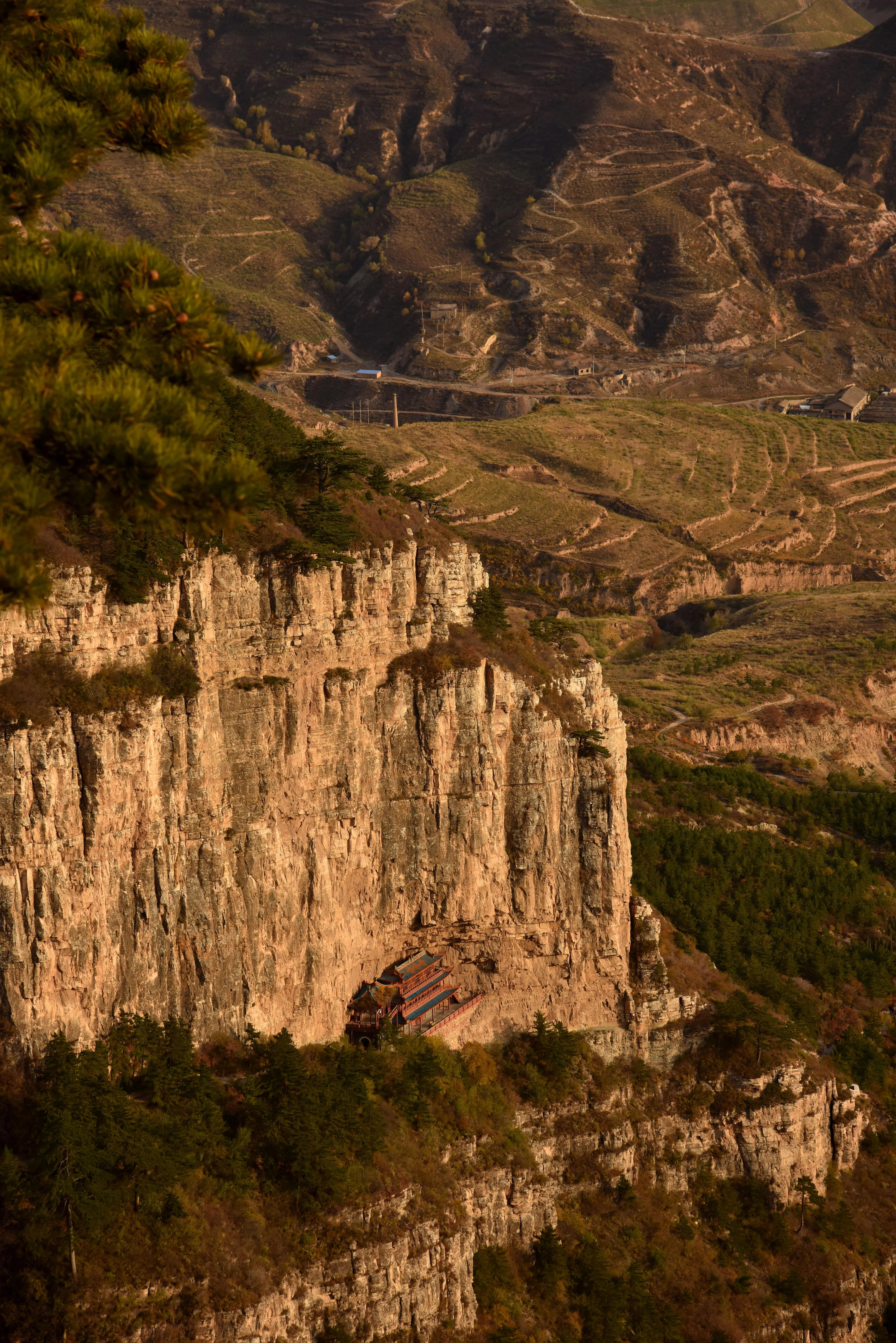 山西北岳恒山风景,北岳恒山哪个省