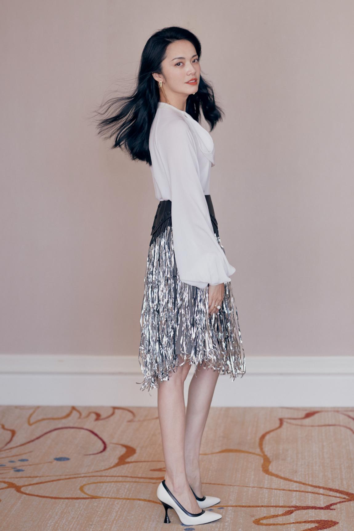 为啥姚晨穿衣服好看,姚晨穿衣服