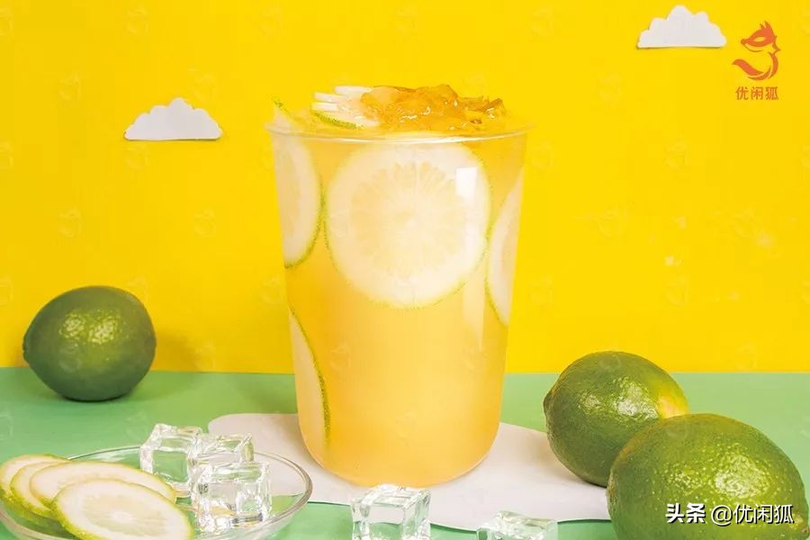 清爽解腻的缤纷水果茶,柚子水果茶简单又好喝