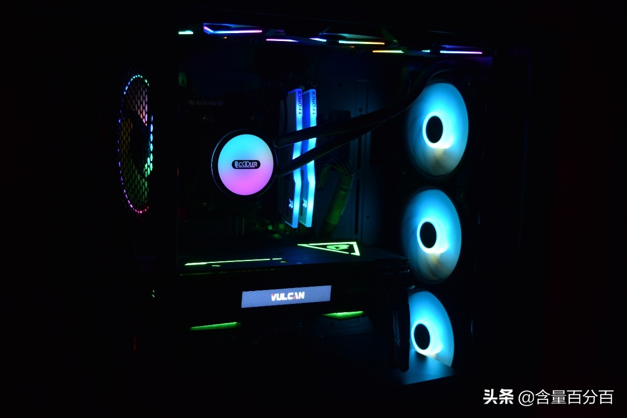 骨伽影武者x7机箱怎么拆,骨伽影武者x7黑色机箱怎么调灯光