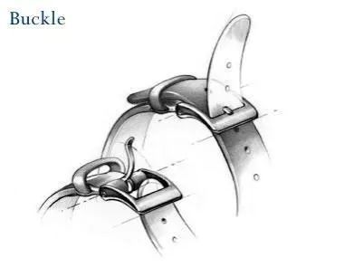 腕表表扣,腕表三种常见表扣