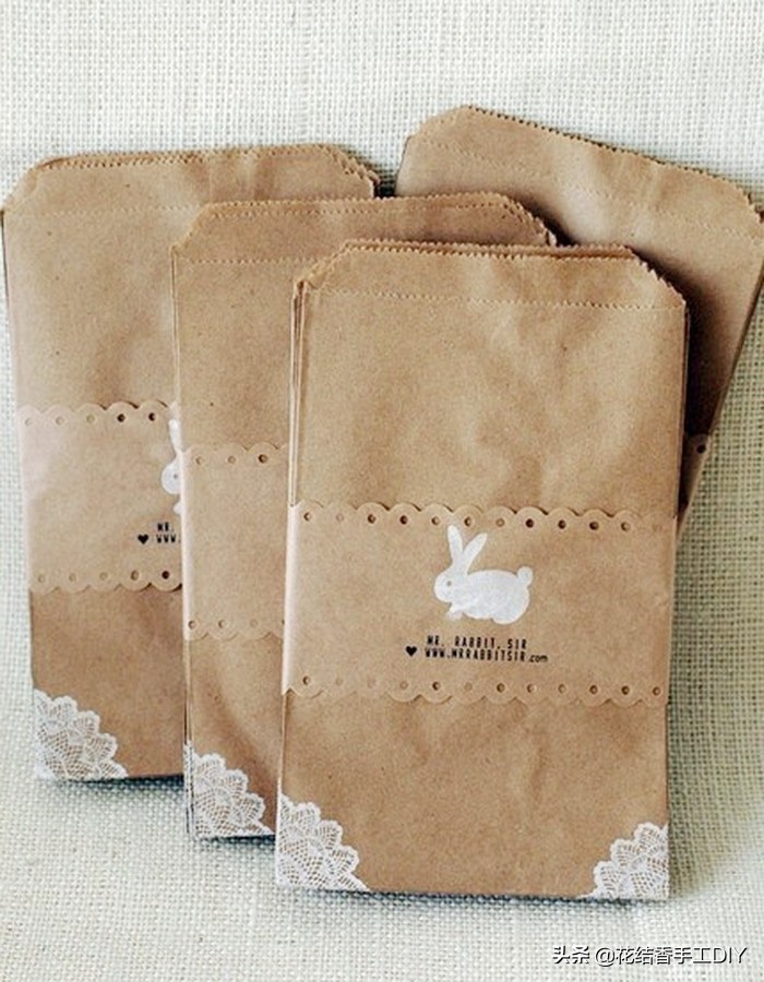 礼物手工diy好看,扁平型正方形礼物包装教程简单